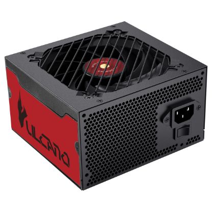 Imagem de Fonte Mars Gaming MPVU750SIM Vulcano 80Plus Silver Modular Vermelha/Preta