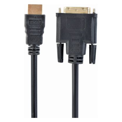 Imagem de Cabo HDMI p/ DVI-D (Single Link) Gembird M/M - 1.8Mtr