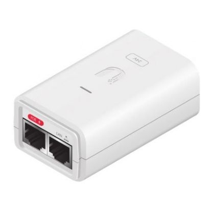 Imagem de Injetor PoE Ubiquiti POE-24-7W Gigabit Branco