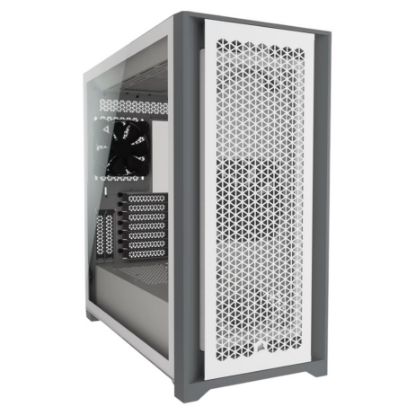 Imagem de Caixa Corsair Frame 5000D Airflow Branca (ATX) (Vidro Temperado)