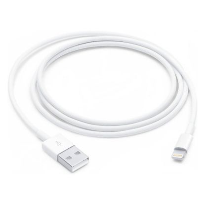 Imagem de Cabo Lightning p/ USB2.0 Apple Branco - 1Mtr