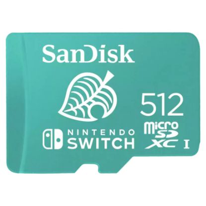 Imagem de MicroSD SanDisk Nintendo Switch UHS-I 512GB Class10 (U3) 90/100MB/s