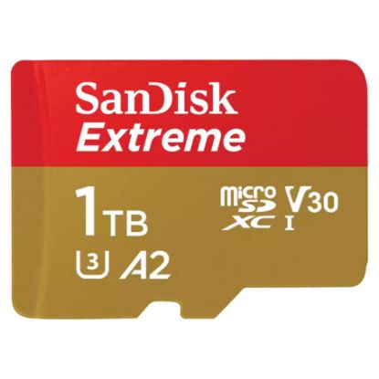 Imagem de MicroSD SanDisk Extreme UHS-I 1TB Class10 (U3) A2 130/190MB/s + AdaptadorSD