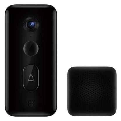 Imagem de Video Porteiro Xiaomi Mi Smart Doorbell 3S 2K IP65 Preto