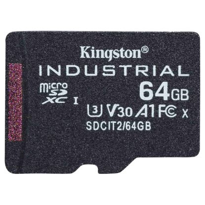 Imagem de MicroSD Kingston 64Gb Class10 (A1) SDHC Industrial