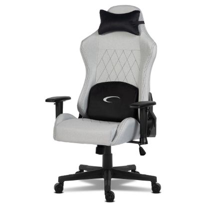 Imagem de Cadeira Gaming Napofix GC2100 Mist Cinza Claro