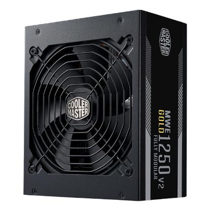 Imagem de Fonte Cooler Master MWE 1250W V2 80Plus Gold Modular 3.1 Preta