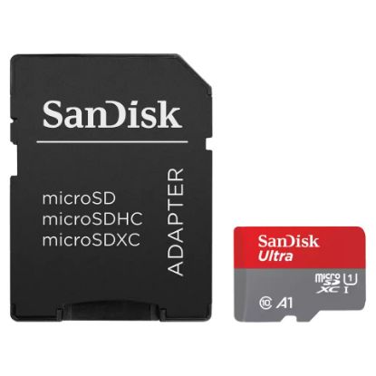 Imagem de MicroSD SanDisk Ultra UHS-I 64GB Class10 (U1) A1 140MB/s + AdaptadorSD