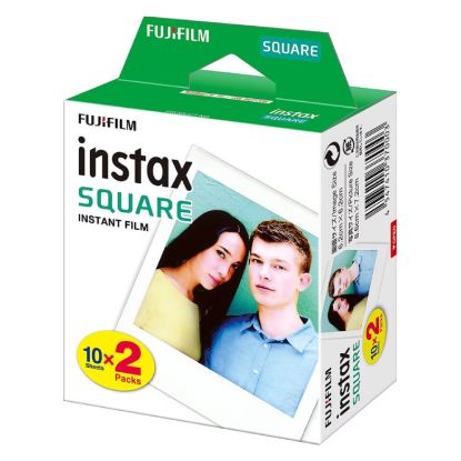 Imagem de Papel Fotográfico Instax Square ColorFilm (20 Folhas)