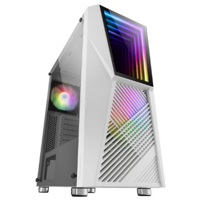Imagem de Caixa Mars Gaming MC777 ARGB Branca (ATX) (Vidro Temperado)