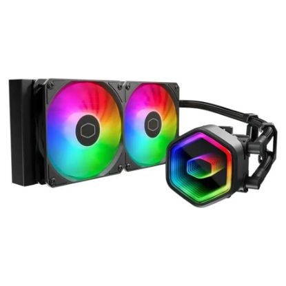 Imagem de Cooler CPU Cooler Master MasterLiquid 240 Core II ARGB Preto