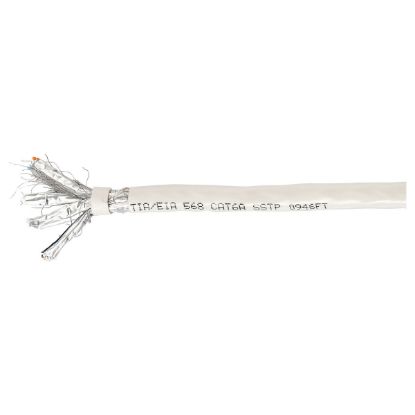 Imagem de Bobine de Rede RJ45 Equip Cat.6A S/FTP Cinza - 305Mtr