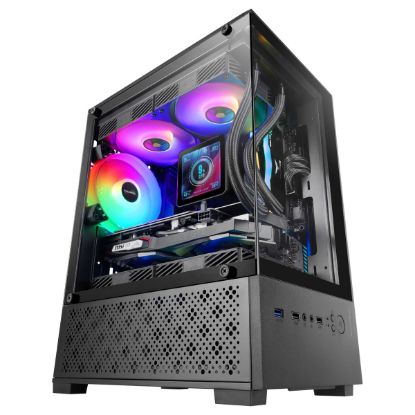 Imagem de Caixa Mars Gaming MC-SE2 Preta (Micro-ATX) (Vidro Temperado)