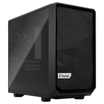 Imagem de Caixa Fractal Design Meshify 2 Nano Dark Preta (Micro-ATX) (Vidro Temperado)