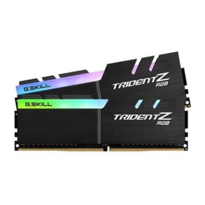 Imagem de Dimm DDR4 Pack 2x 16GB (32GB) G.Skill CL16 3600Mhz Trident Z RGB Preta