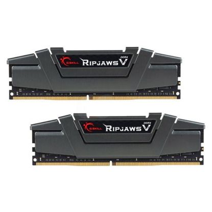 Imagem de Dimm DDR4 Pack 2x 8GB (16GB) G.Skill CL16 3200Mhz Ripjaws V Cinza