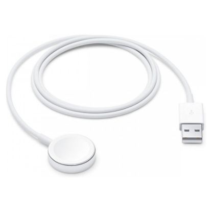 Imagem de Cabo Carregador Magnético p/ Apple Watch Branco - 1Mtr