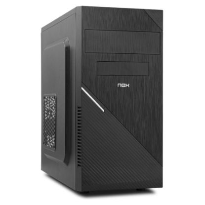Imagem de Caixa NOX Arca Preta (Micro-ATX)