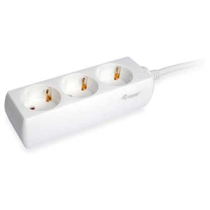 Imagem de Bloco de 3 tomadas Equip Branco - 1.5Mtr