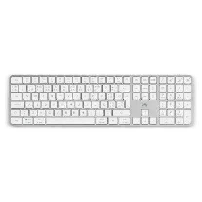 Imagem de Teclado Offy Pixie Multi-Device Wireless/Bluetooth Branco (PT)