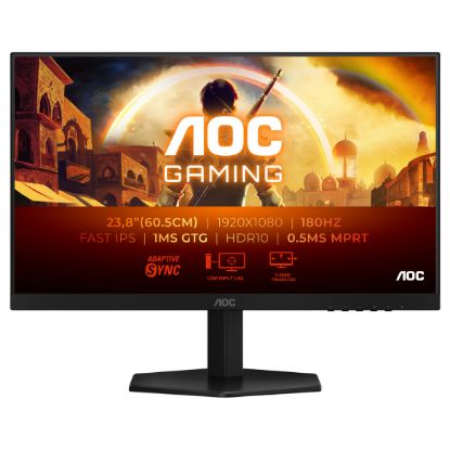 Imagem de Monitor AOC Gaming 23.8" 24G42E IPS FHD 16:9 180Hz Adaptive Sync HDR10 (1ms)