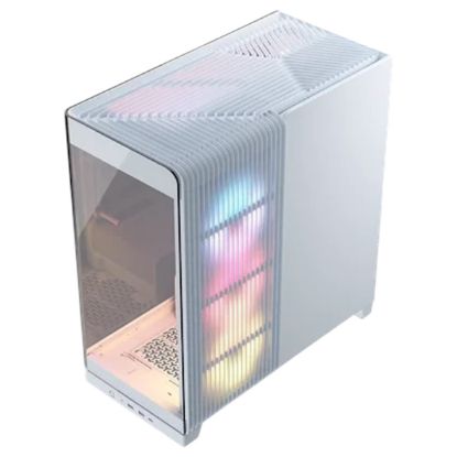 Imagem de Caixa Corsair Frame 4500X LX-R Link Branca (E-ATX) (Vidro Temperado)