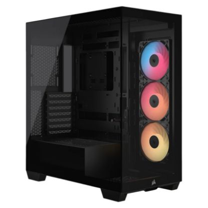 Imagem de Caixa Corsair 3500X RS-R ARGB Preta (E-ATX) (Vidro Temperado)