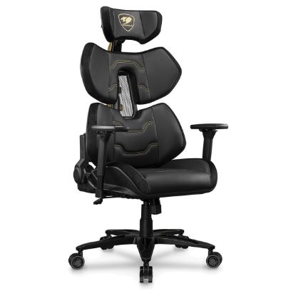 Imagem de Cadeira Gaming Cougar Terminator Elite Preta/Dourada