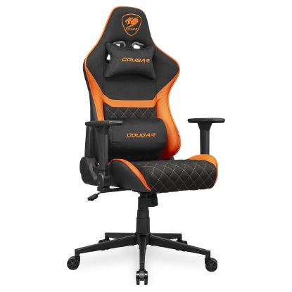 Imagem de Cadeira Gaming Cougar Armor One V2 F Preta/Laranja