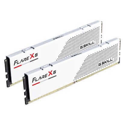 Imagem de Dimm DDR5 Pack 2x 32GB (64GB) G.Skill CL36 EXPO 6000Mhz Flare X5 Branca