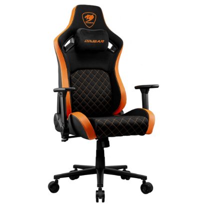 Imagem de Cadeira Gaming Cougar Defensor F Preta/Laranja