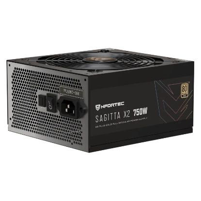 Imagem de Fonte Nfortec Sagitta X2 750W 80Plus Gold Full Modular