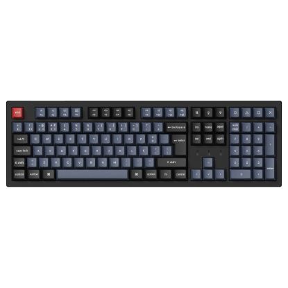 Imagem de Teclado Keychron K10 Pro 100% Wireless MecânicoPreto - Switch Red Linear (PT)