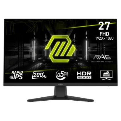 Imagem de Monitor MSI 27" MAG 272F IPS FHD 16:9 200Hz FreeSync Premium (0.5ms)