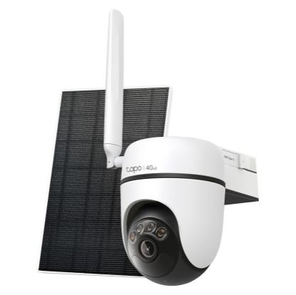Imagem de Câmara de Vigilância Exterior TP-Link Tapo C615G KIT Security 2K 4G LTE c/ Painel Solar Tapo A201