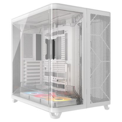 Imagem de Caixa Corsair Air 5400 RS-R ARGB Branca (E-ATX) (Vidro Temperado)