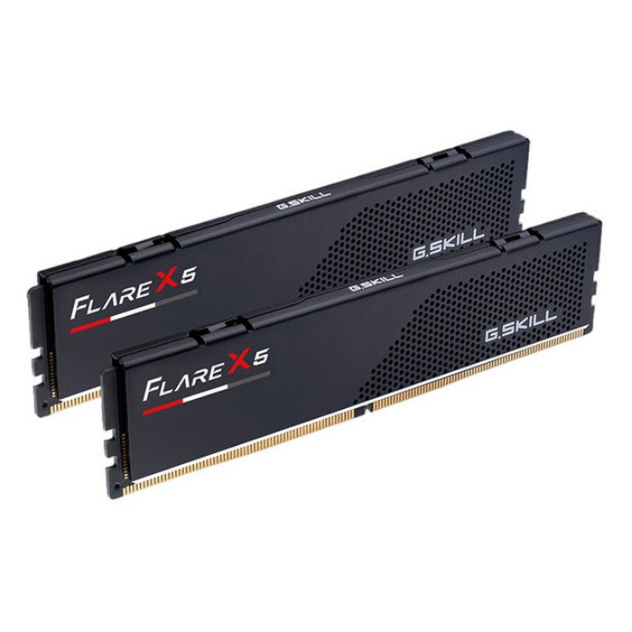 Dimm DDR5 Pack 2x 32GB (64GB) G.Skill CL30 EXPO 6000Mhz Flare X5 Preta ...