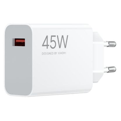 Imagem de Carregador de Tomada Xiaomi Turbo Charging USB 45W Branco