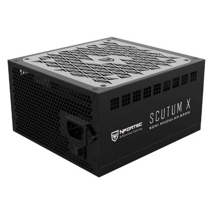 Imagem de Fonte Nfortec Scutum X 850W 80Plus Bronze Semi-Modular
