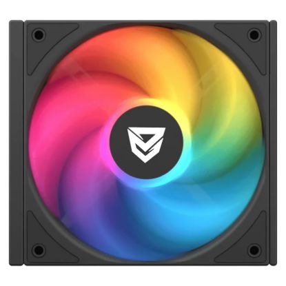 Imagem de Ventoinha 120mm Nfortec Stellar Modular RGB Preta (Pack3)