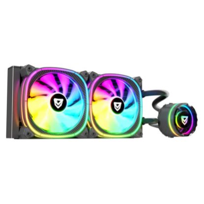 Imagem de Cooler CPU Nfortec Atria X 240 Liquid ARGB Preto