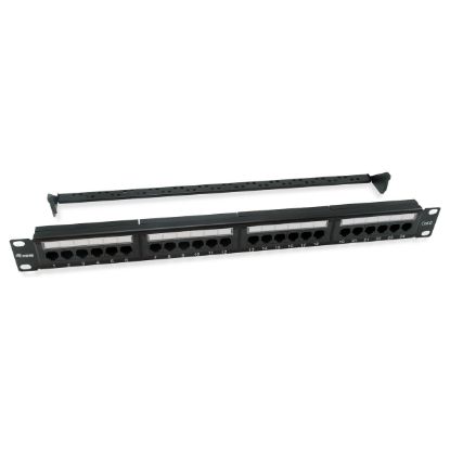 Imagem de Patch Panel Equip 19" 24 Portas Cat.6 U1 Basic Preto