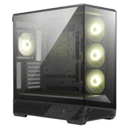Imagem de Caixa MSI MAG Pano 130R PZ ARGB Preta (ATX) (Vidro Temperado)