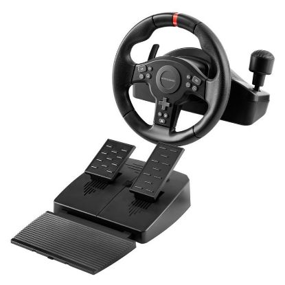 Imagem de Kit Mars Gaming MWH-RSXONE Preto (Base Volante/ Volante/ Pedais /Mudanças) (PC/PS4/Xbox Series S/X)