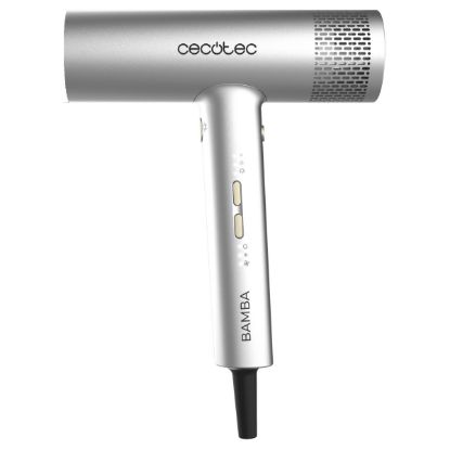 Imagem de Secador de Cabelo Cecotec Bamba IoniCare RockStar Aluminum 2000W Cinza
