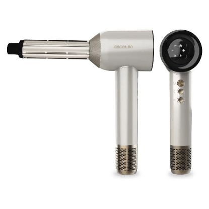 Imagem de Secador de Cabelo Cecotec DryGlam Waves Champagne 1600W Bege