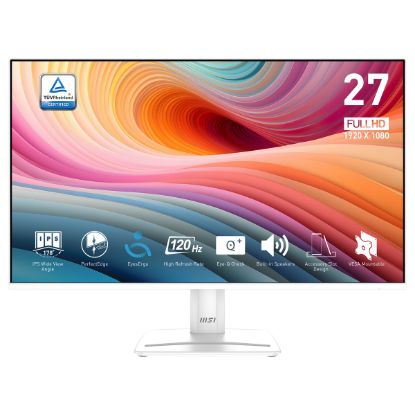 Imagem de Monitor MSI 27" PRO MP275W E2 IPS FHD 16:9 120Hz Adaptive Sync (1ms) Branco