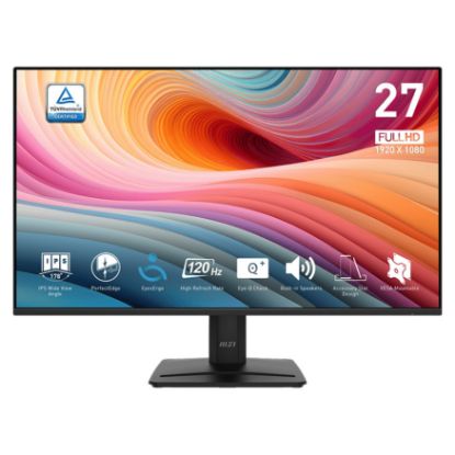 Imagem de Monitor MSI 27" PRO MP275 E2 IPS FHD 16:9 120Hz Adaptive Sync (1ms) Preto
