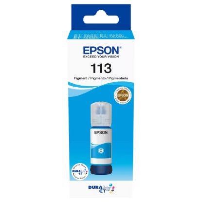 Imagem de Tanque de Tinta Epson 113 Ciano (EcoTank)
