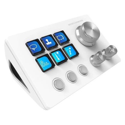 Imagem de Stream Deck Mars Gaming MSD-TWO Branco